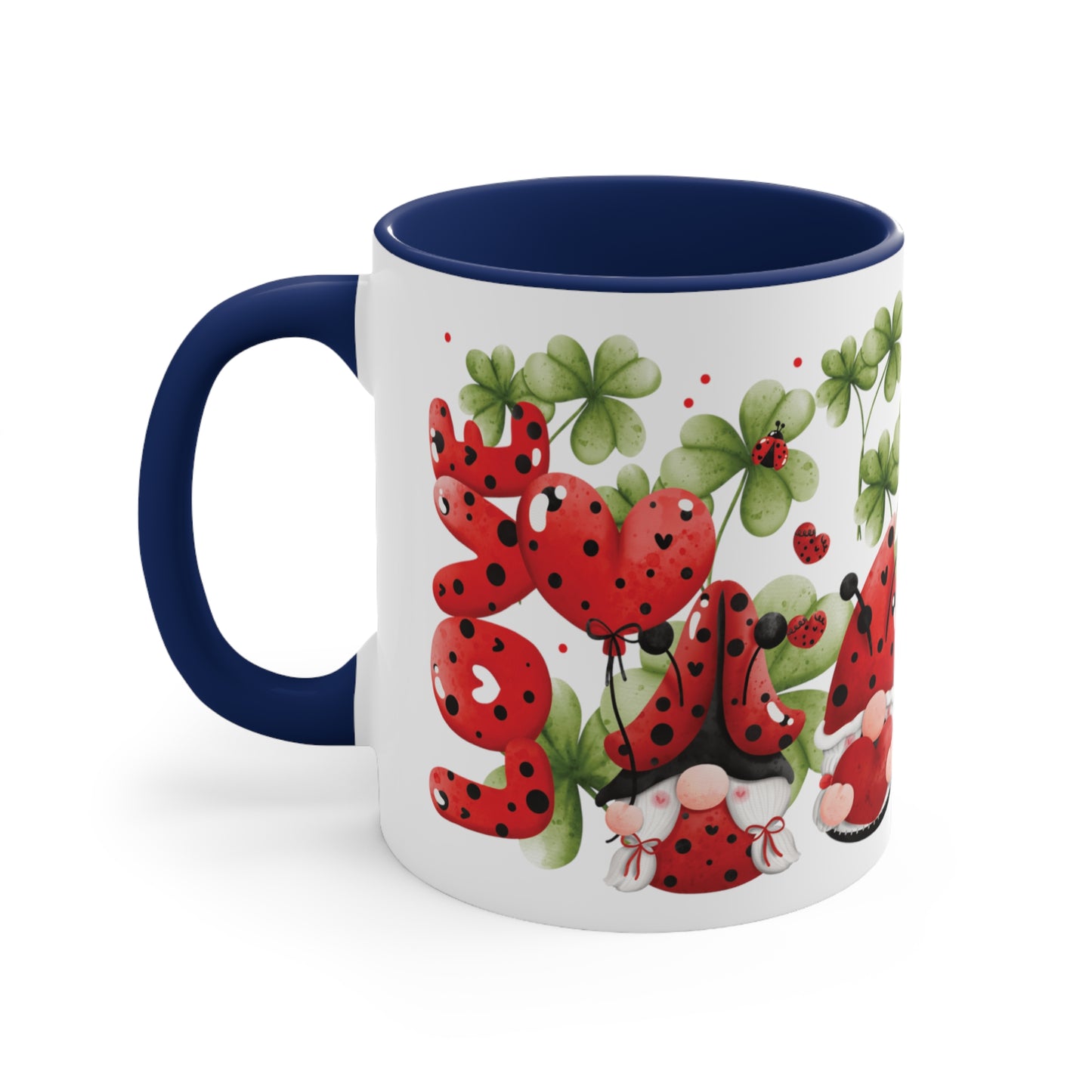 Valentine's Day Coffee Mug, Gnome Mug, Gnome Coffee Mug, Happy Valentine's Day Mug, Valentine's Gnome Mug, Ceramic Mug 11oz