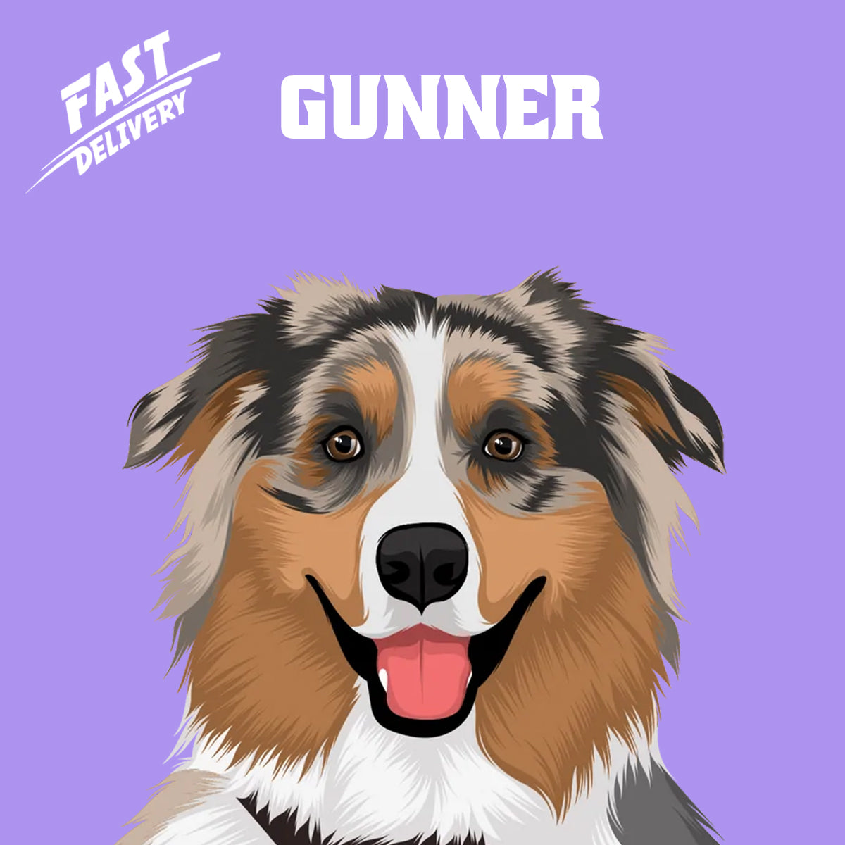 Custom Hand-Drawn Cartoon Pet Portrait - Digital | Printable Art