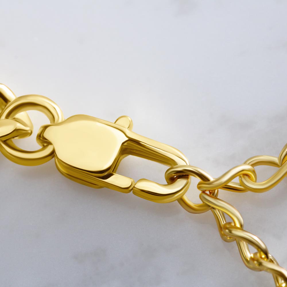 To My Man Cuban Link Chain - Wild Passion Only You Can Tame