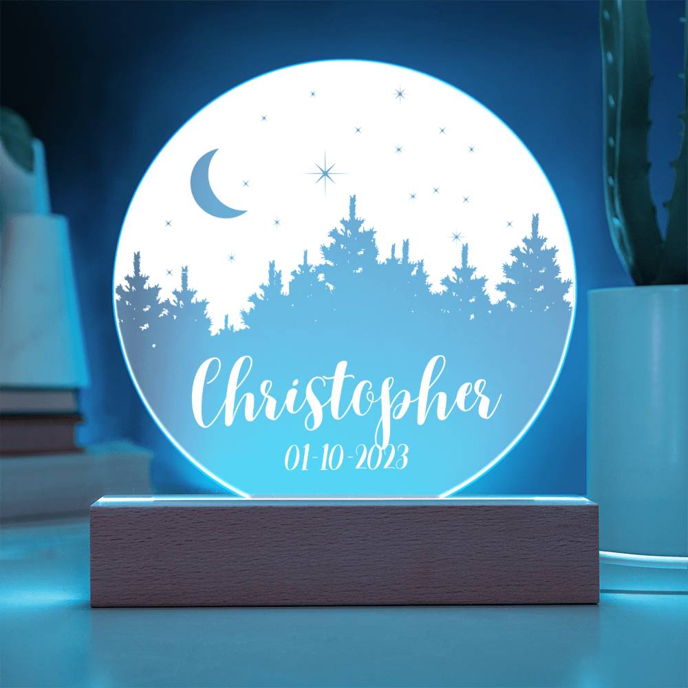 Forrest Canopy Night Light Translucent Canopy/Baby's Room Night Light/Kid's Night Light