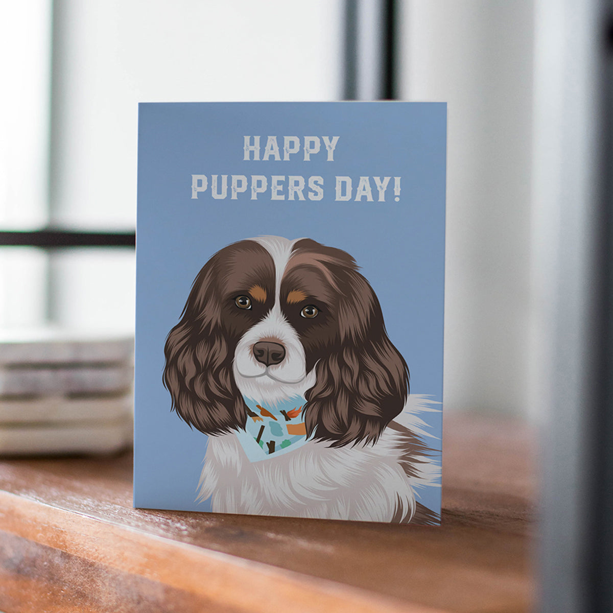 Custom Hand-Drawn Pet Greeting Card