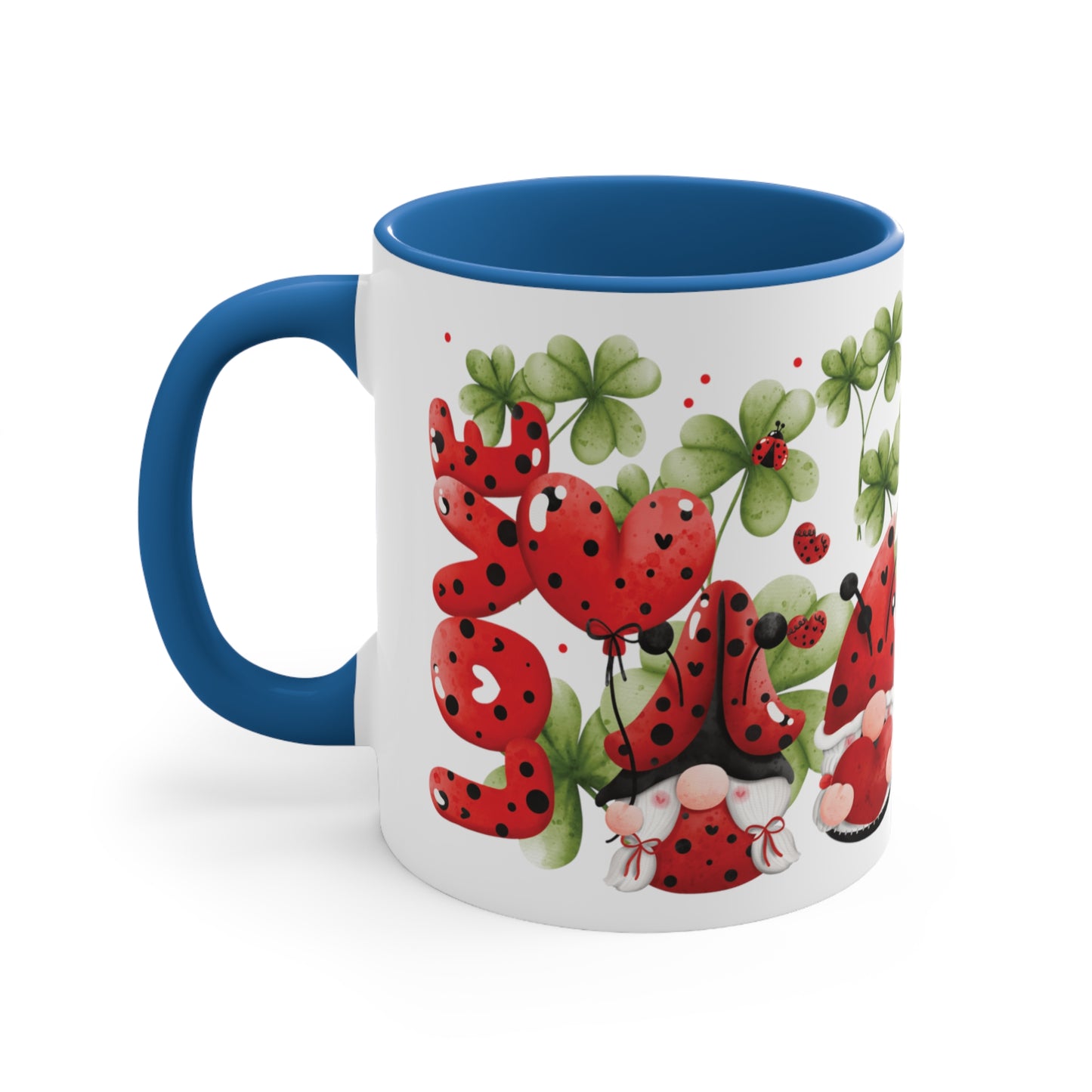 Valentine's Day Coffee Mug, Gnome Mug, Gnome Coffee Mug,  Happy Valentine's Day Mug, Valentine's Gnome Mug, Ceramic Mug 11oz