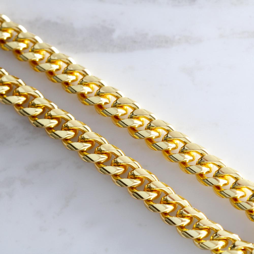 To My Man Cuban Link Chain - Wild Passion Only You Can Tame